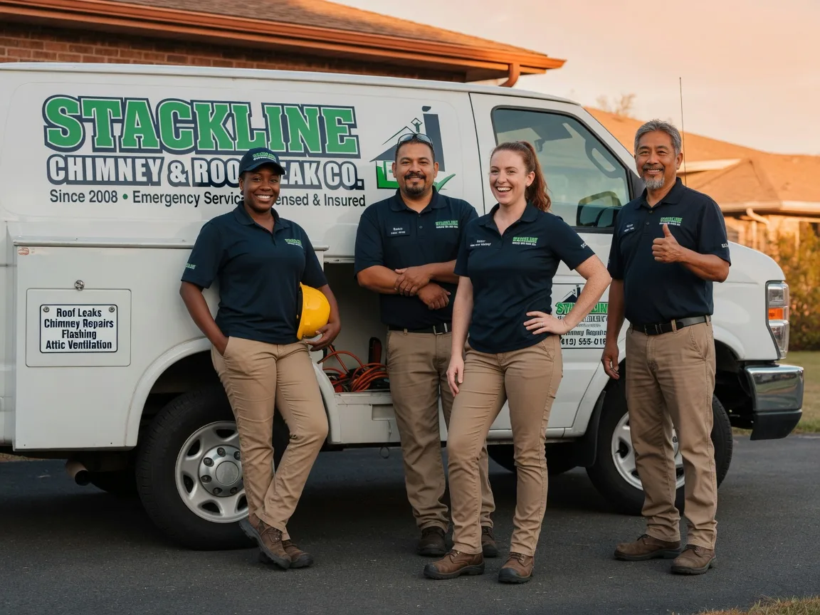 Chimney flashing repair company in Acton, MT